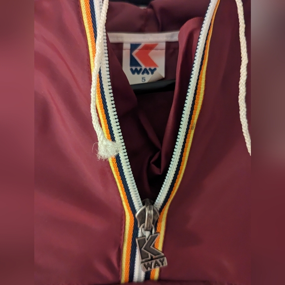 Vintage K-Way windbreaker. - Picture 4 of 6
